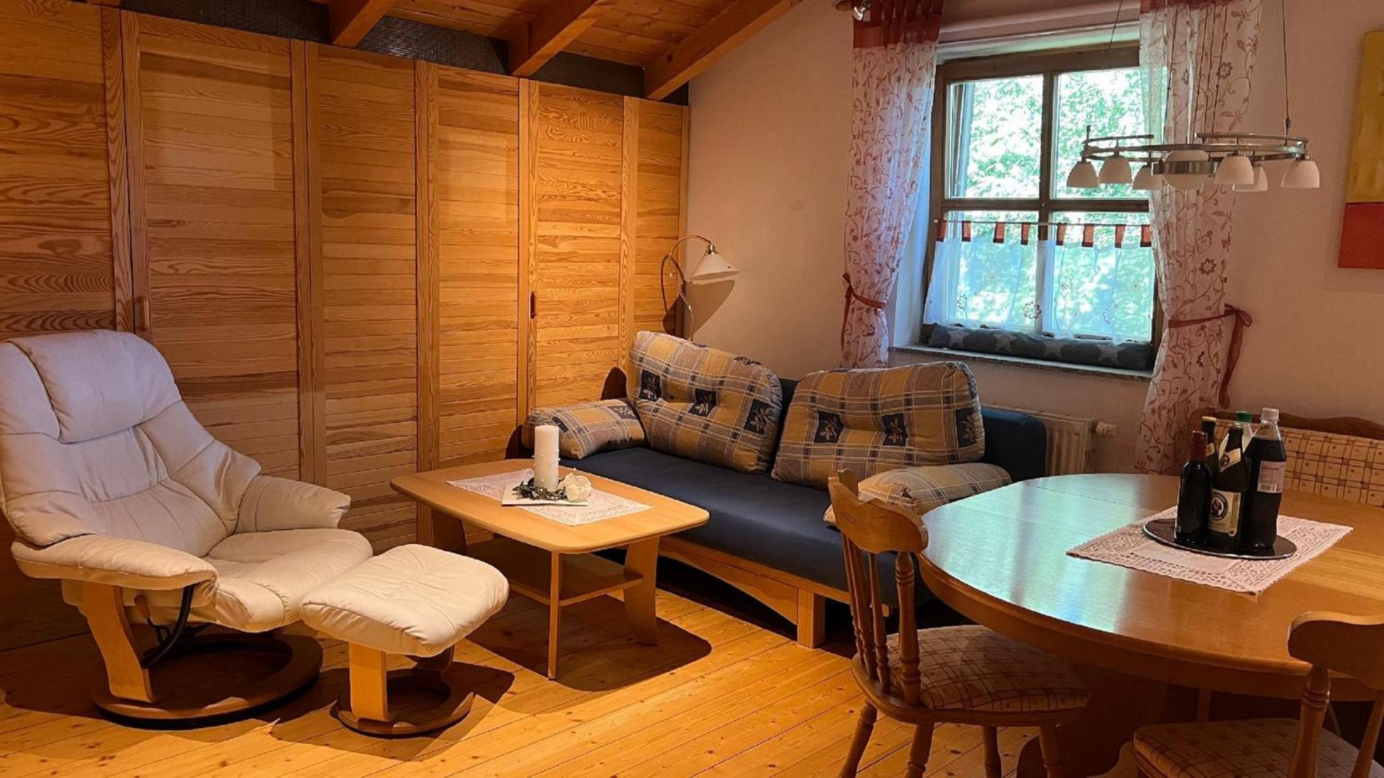 Ferienwohnung "Auszeit" Mit Garten Sankt Oswald-Riedlhuette Dış mekan fotoğraf