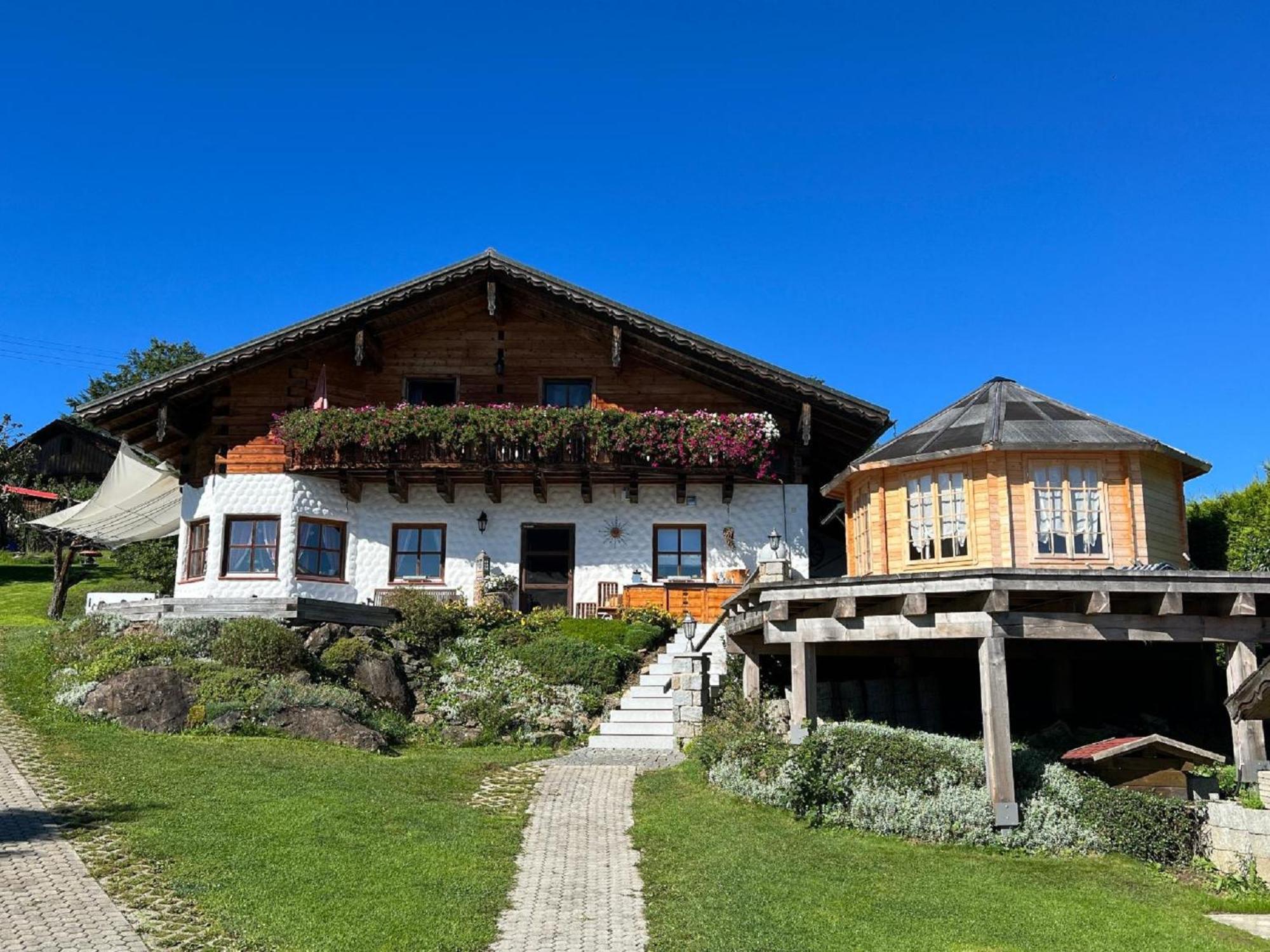 Ferienwohnung "Auszeit" Mit Garten Sankt Oswald-Riedlhuette Dış mekan fotoğraf